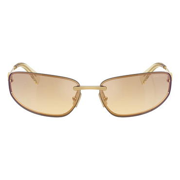 Miu Miu Gold Sunglasses