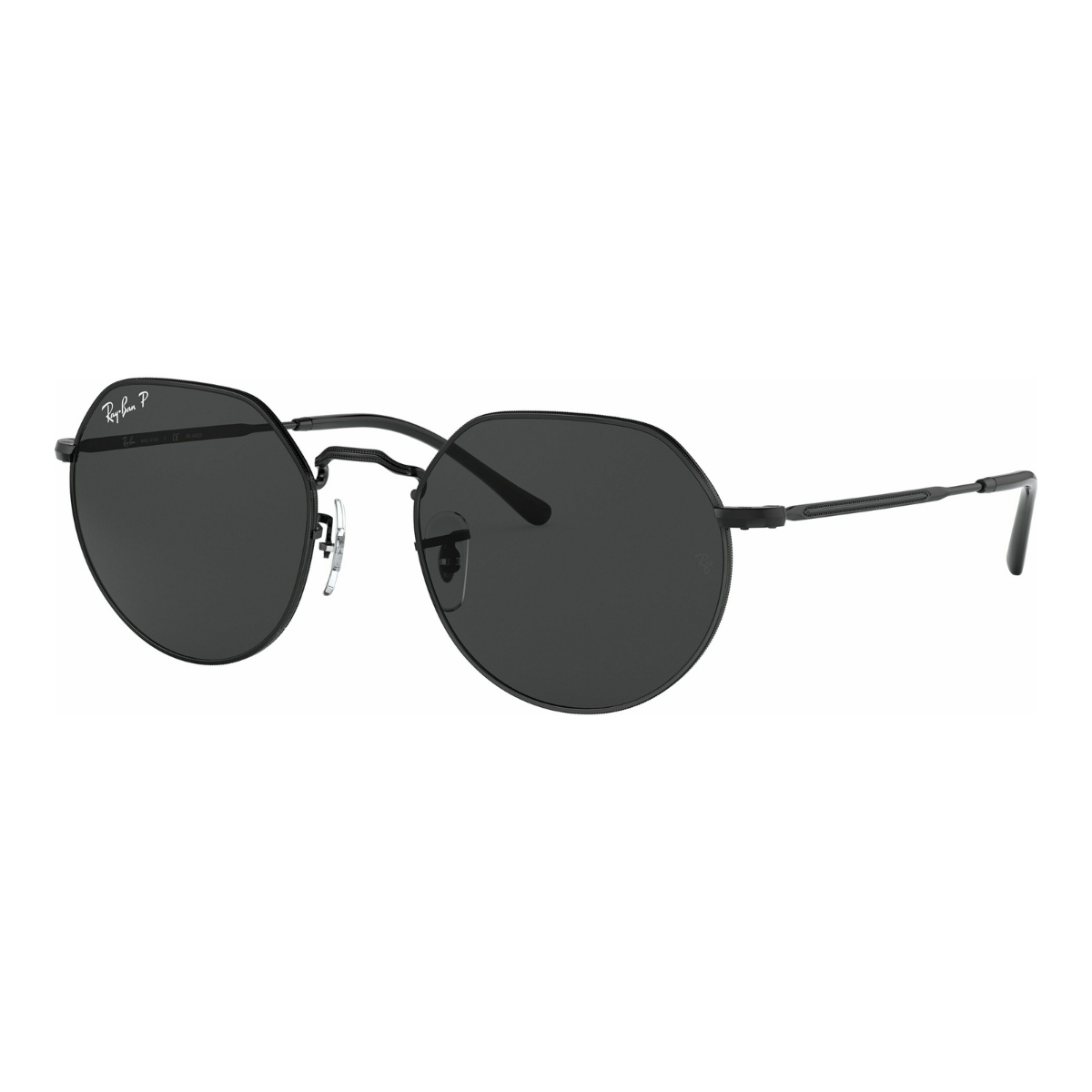 Ray Ban Jack Black Metal Polarized Sunglasses