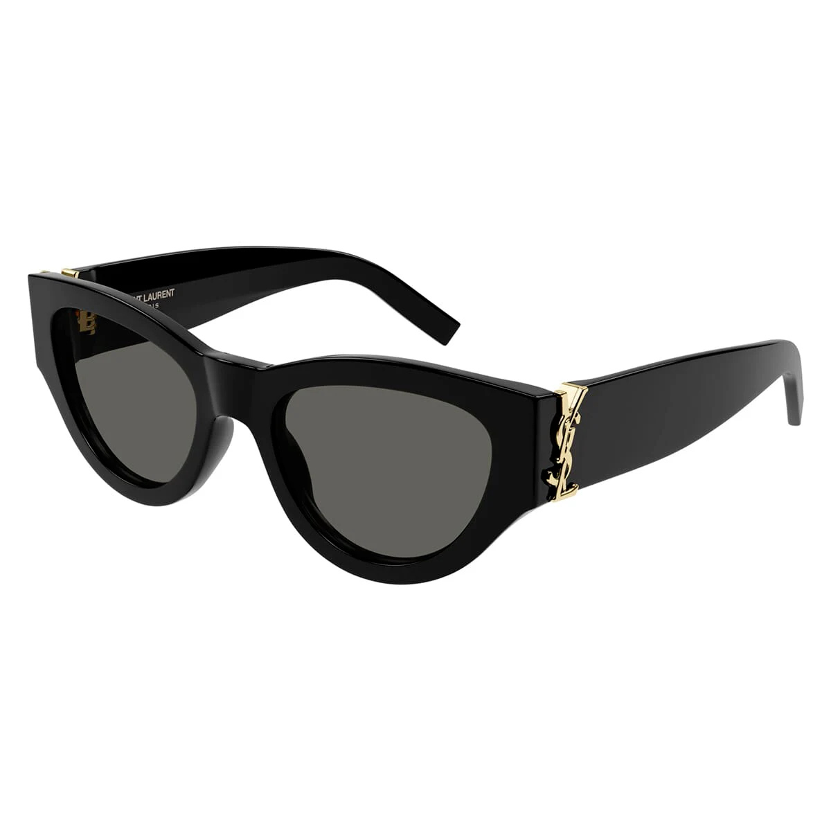 Saint Laurent Black Plastic Sunglasses