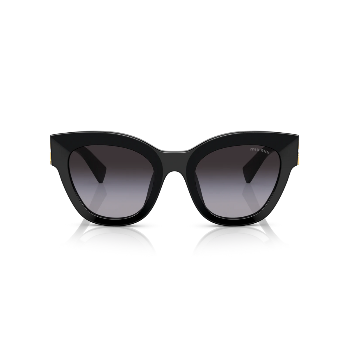 Miu Miu Black Gold Sunglasses