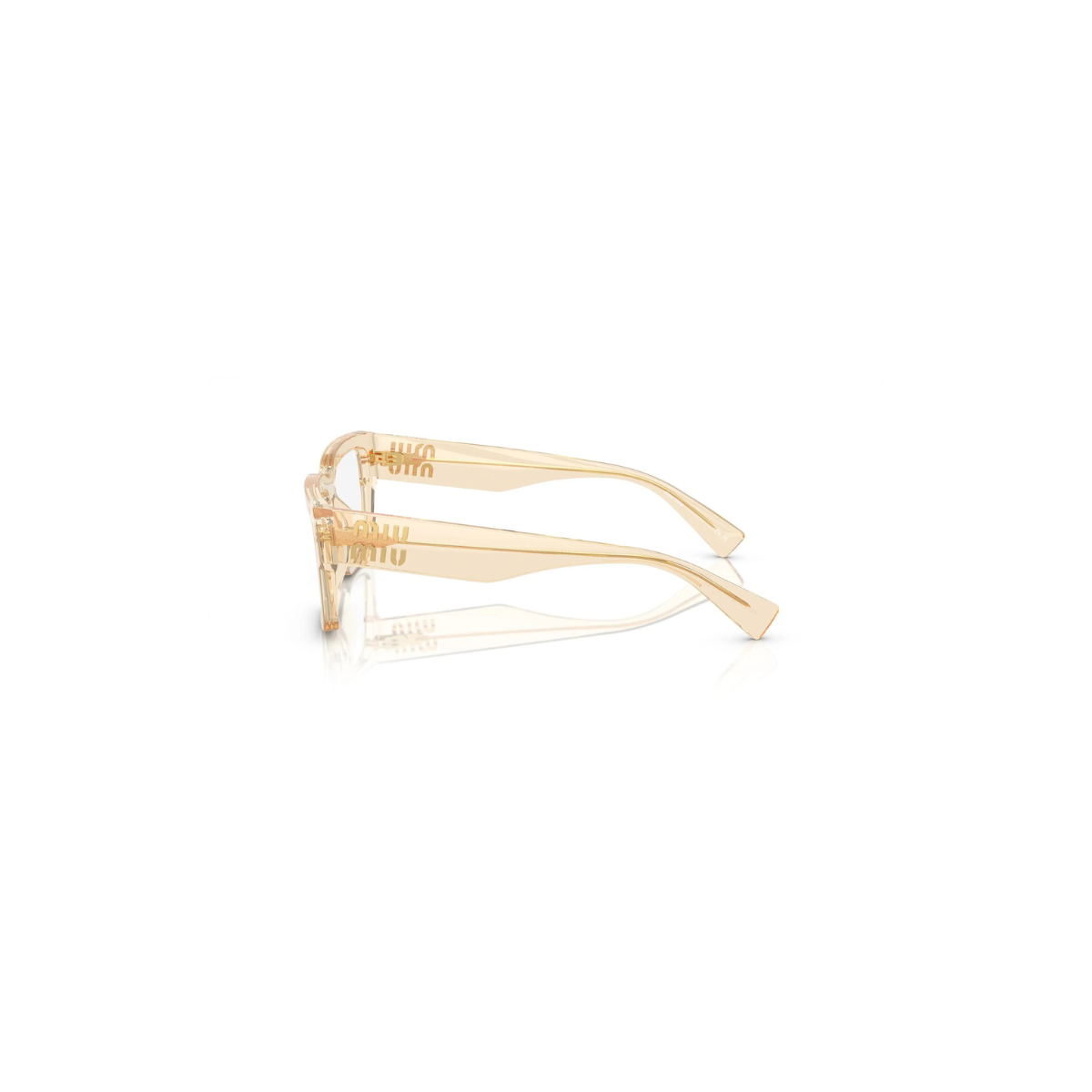Crystal Plastic Glasses miu miu
