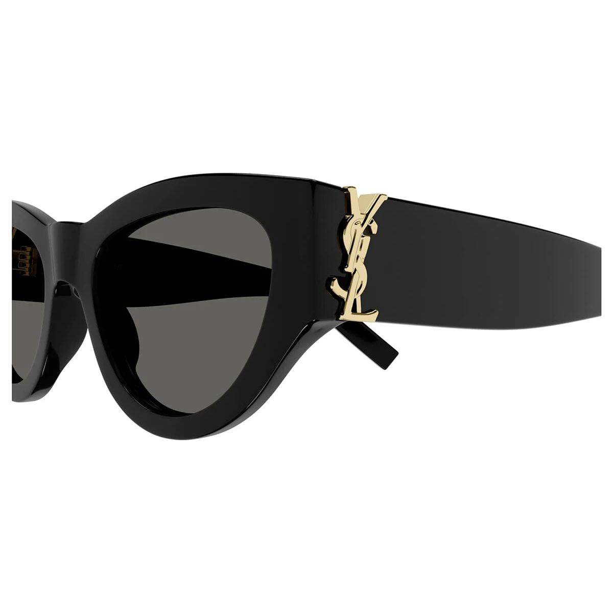 Saint Laurent Black Plastic Sunglasses