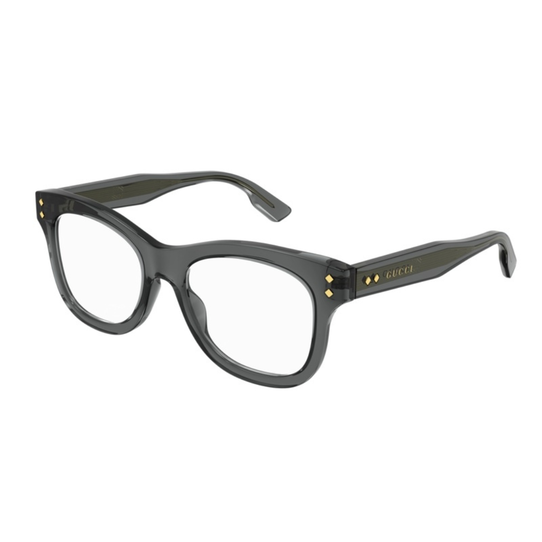 Gucci Grey Plastic Glasses