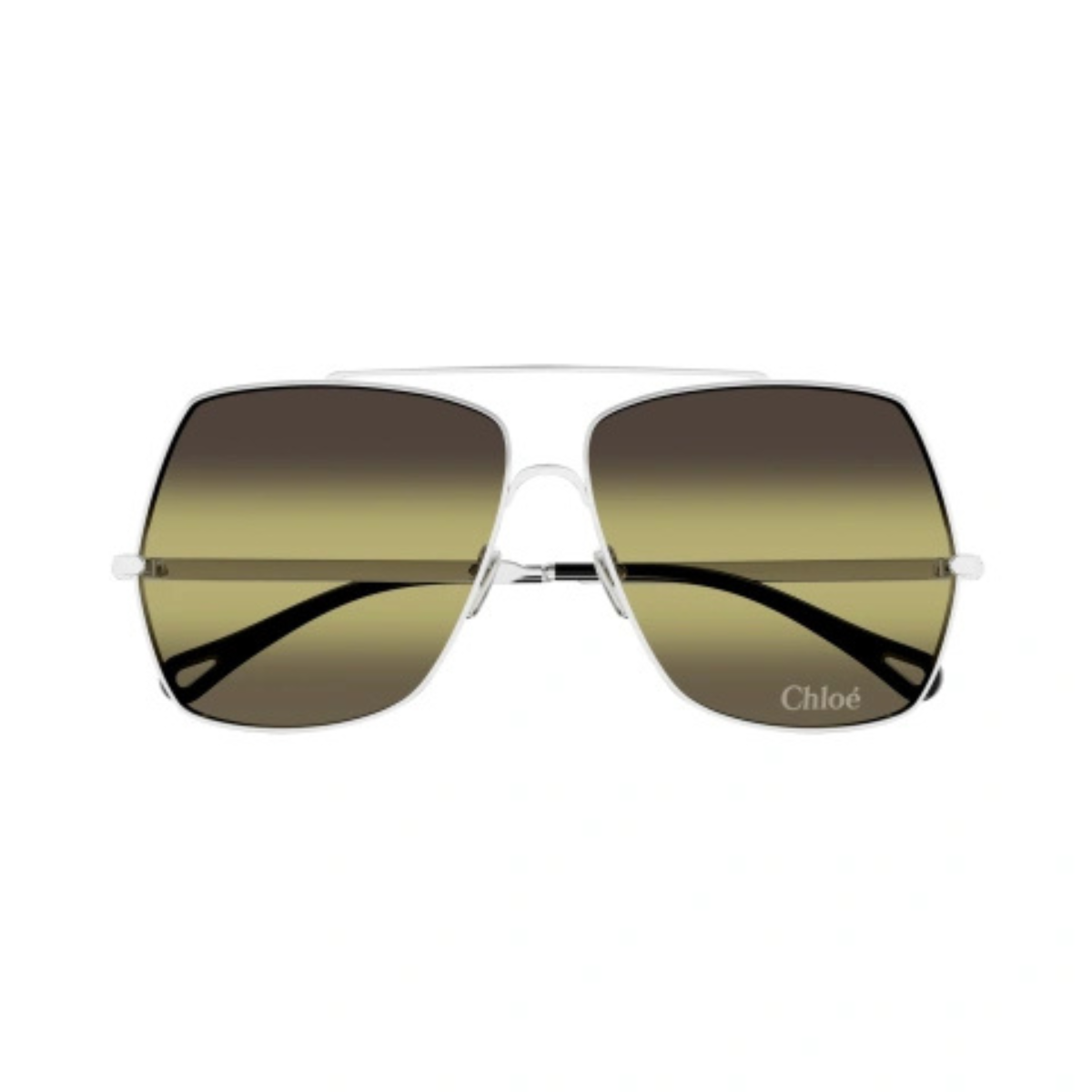 Chloe Silver Metal Sunglasses