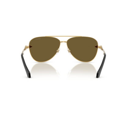 Versace Gold Metal Mirror Sunglasses