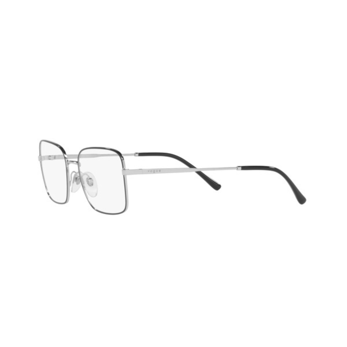 Vogue Metal Black Silver Glasses