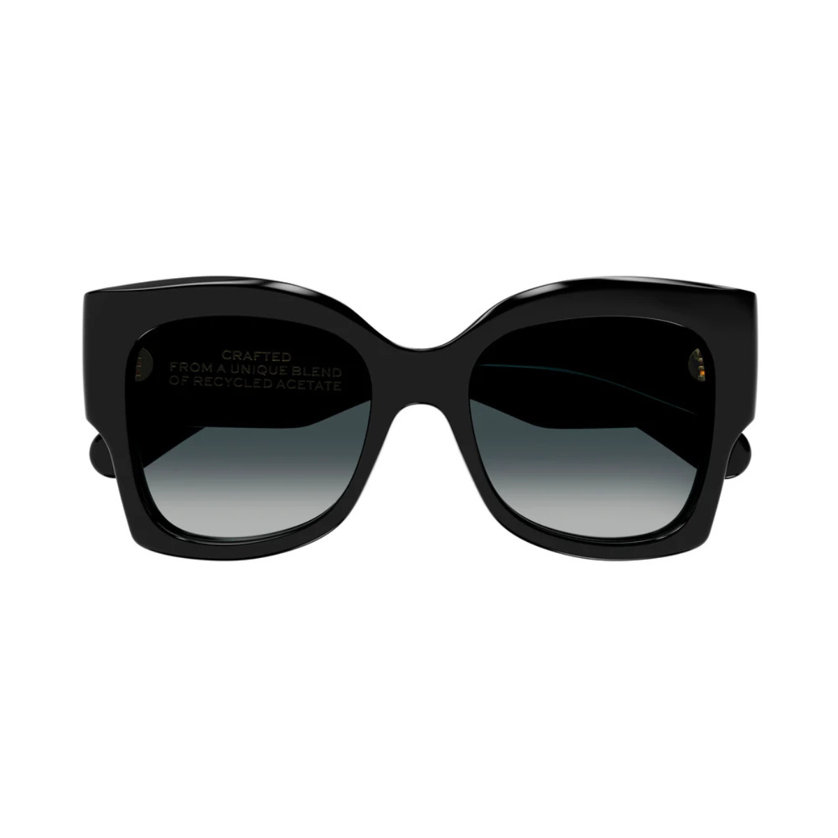 Chloe Black Plastic Sunglasses