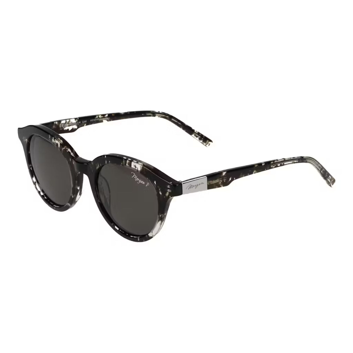 Morgan Black Plastic Polarized Sunglasses