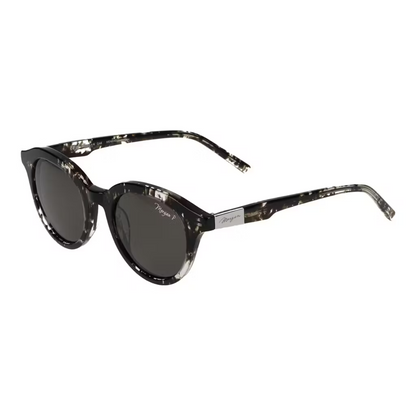 Morgan Black Plastic Polarized Sunglasses