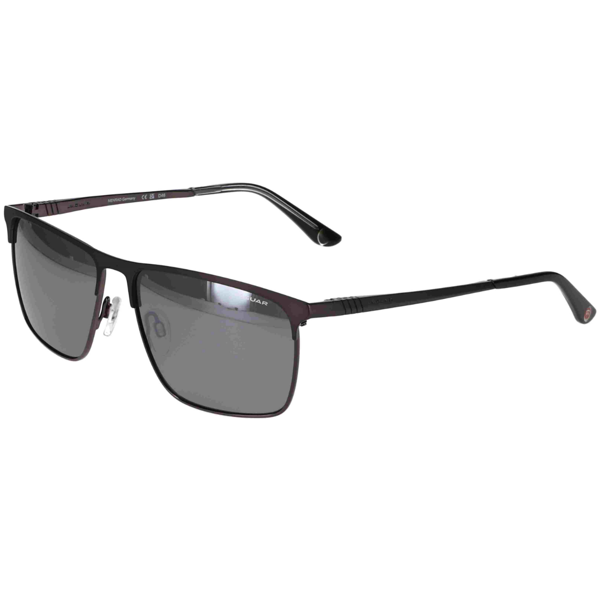 Jaguar Black Metal Polarized Sunglasses