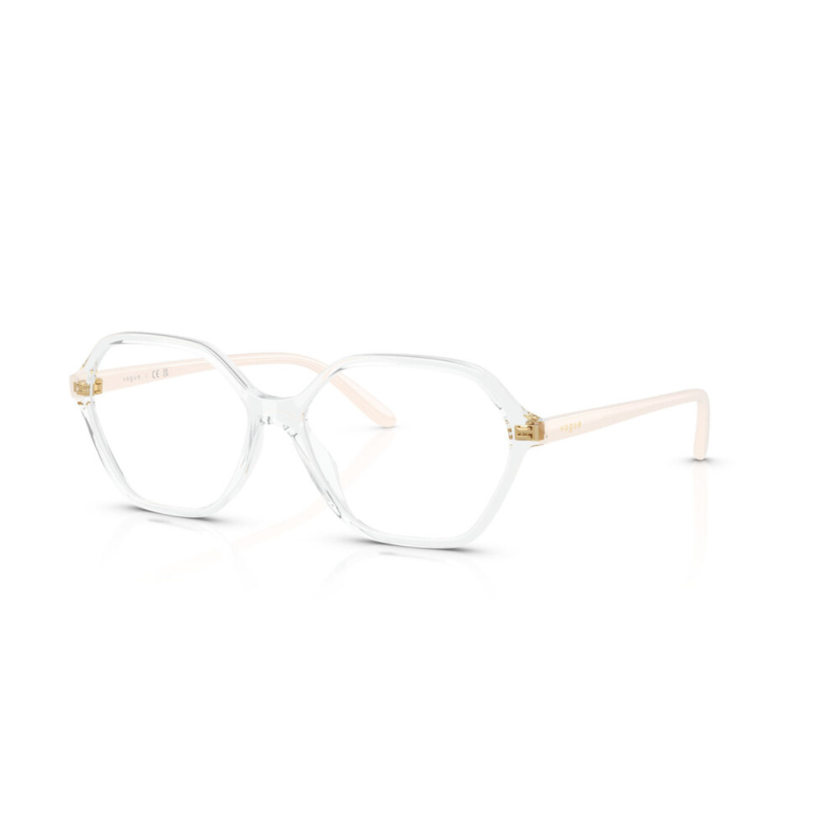 Vogue Plastic Transparent Glasses