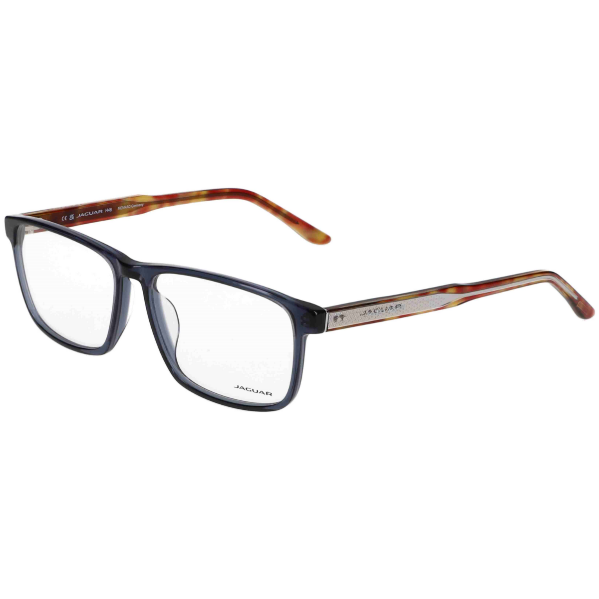 Jaguar Dark Blue Plastic Glasses