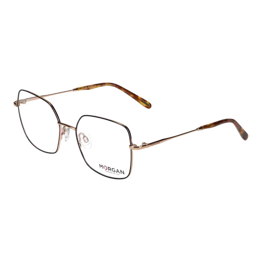 Morgan Metal Black Gold Glasses