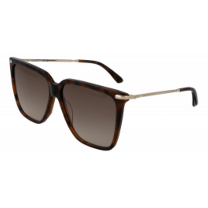 Calvin Klein Brown Plastic Sunglasses