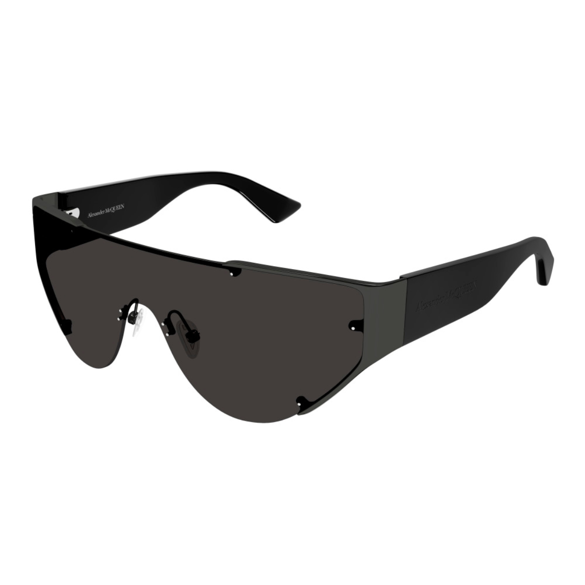 Alexander McQueen Black Mask Sunglasses