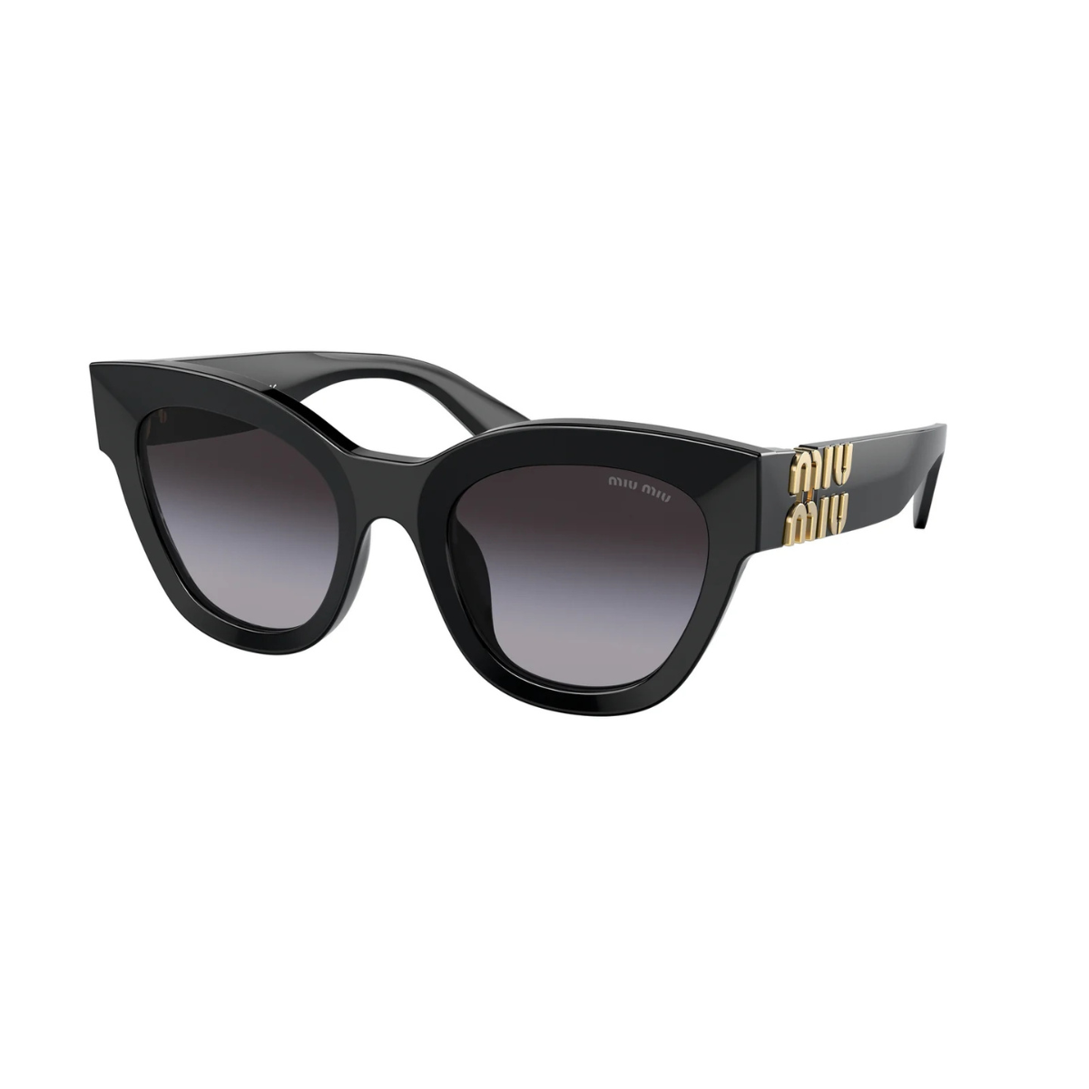 Miu Miu Black Gold Sunglasses