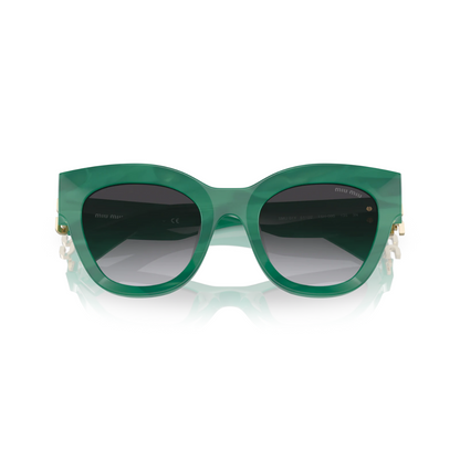 Miu Miu Green Gold Sunglasses