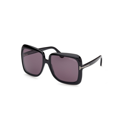 Tom Ford Black Plastic Sunglasses