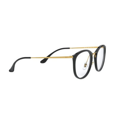 Ray Ban Black Gold Glasses