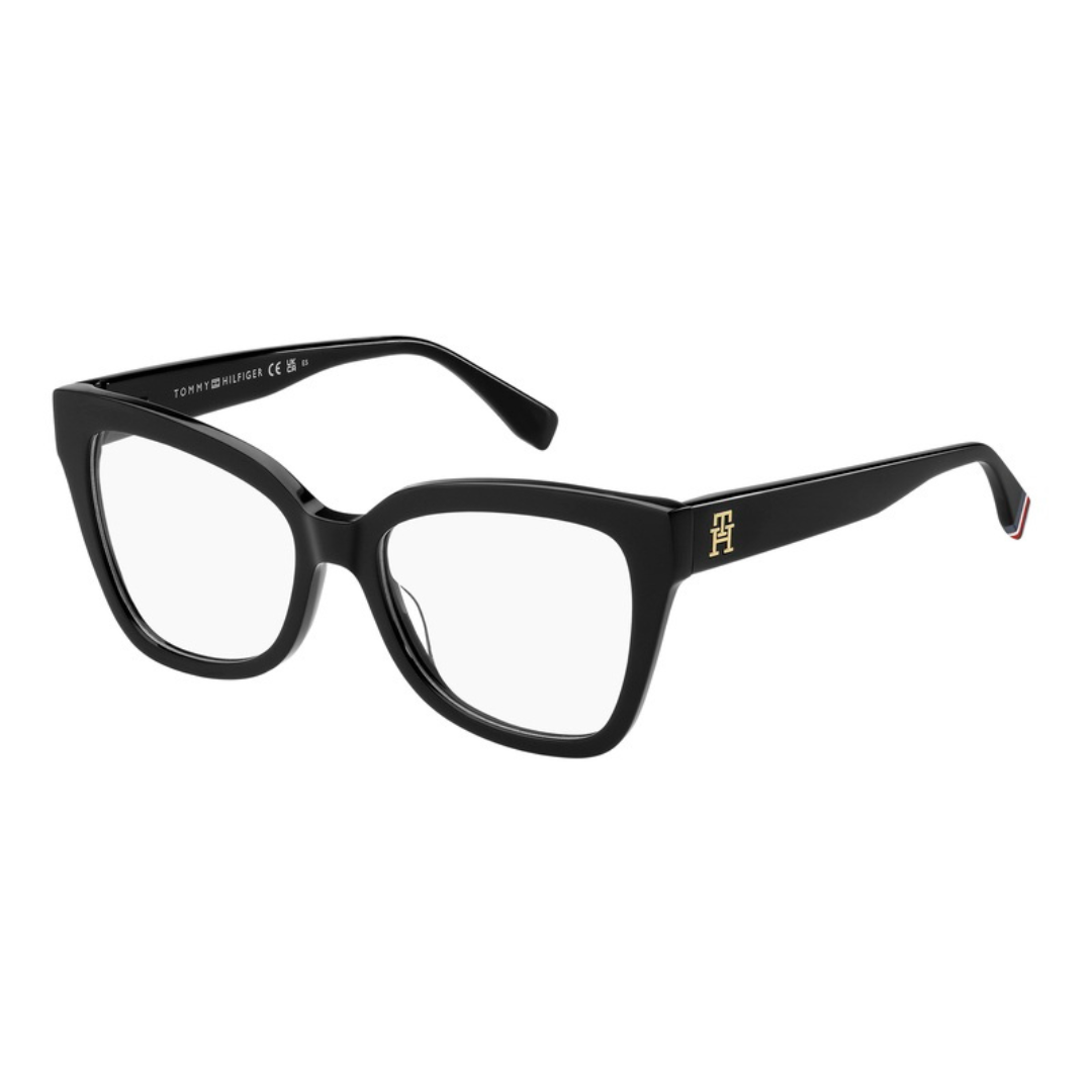 Tommy Hilfiger Bold Black Glasses