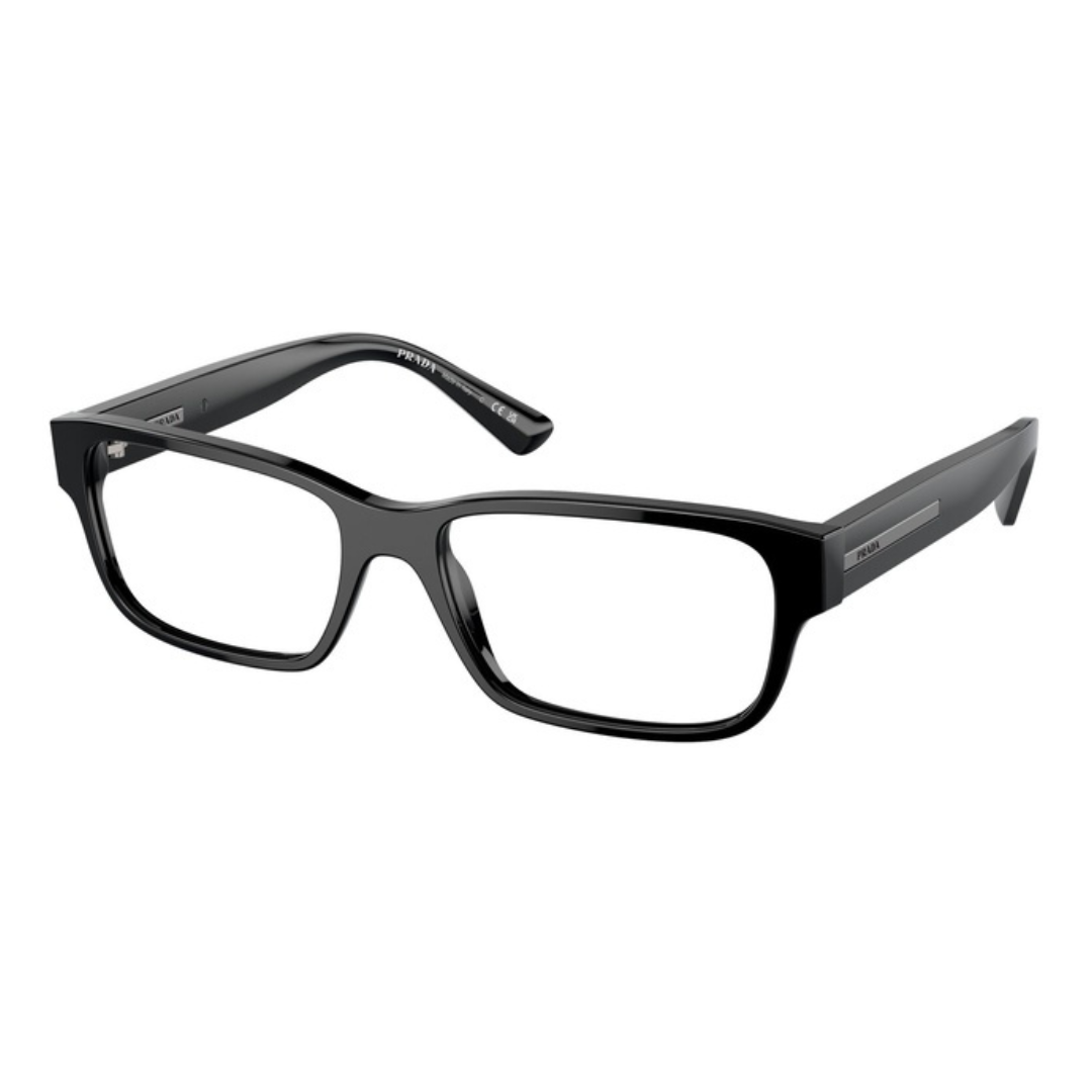 Prada Bold Black Gentleman Glasses