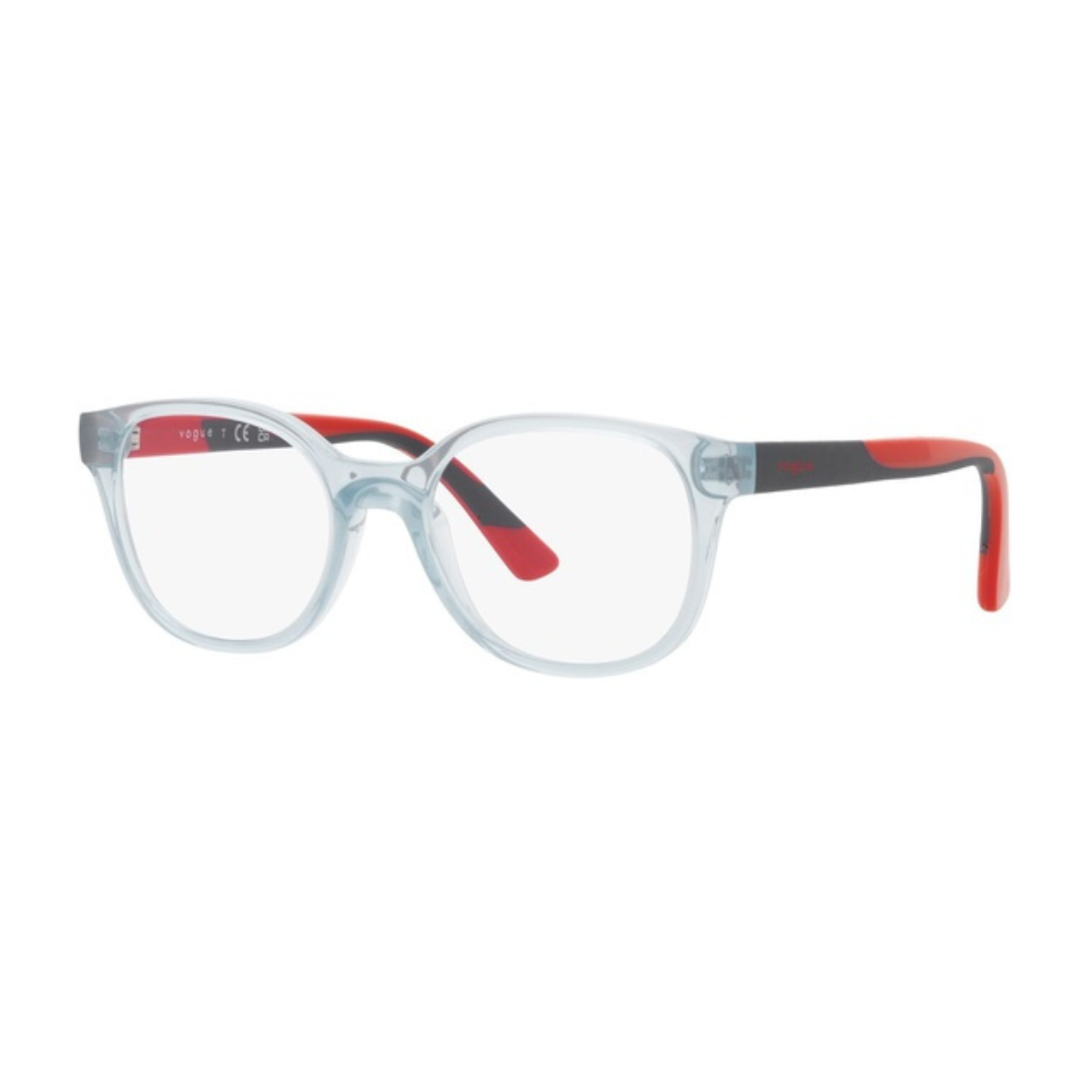 Vogue Kids Clear & Red Square Glasses