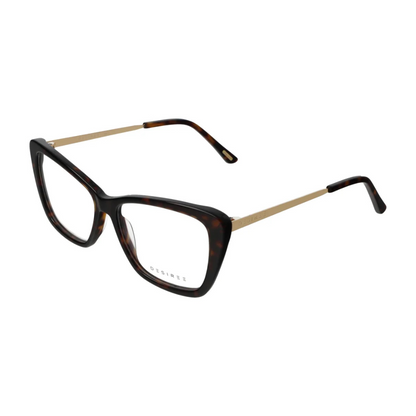 Desiree Dark Brown Chunky Glasses