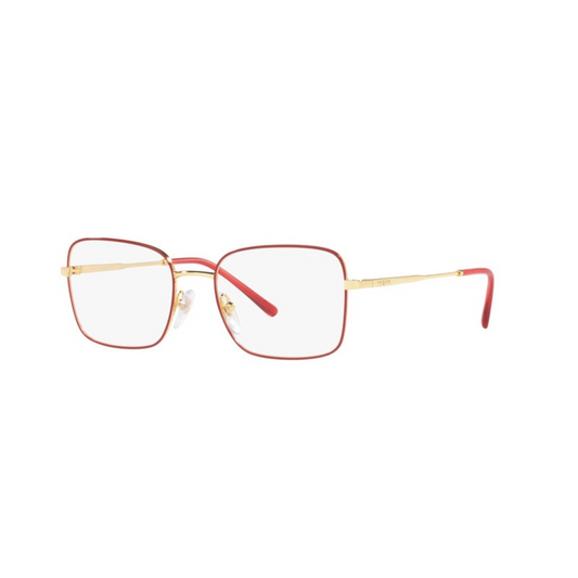 Vogue Metal Red Gold Glasses