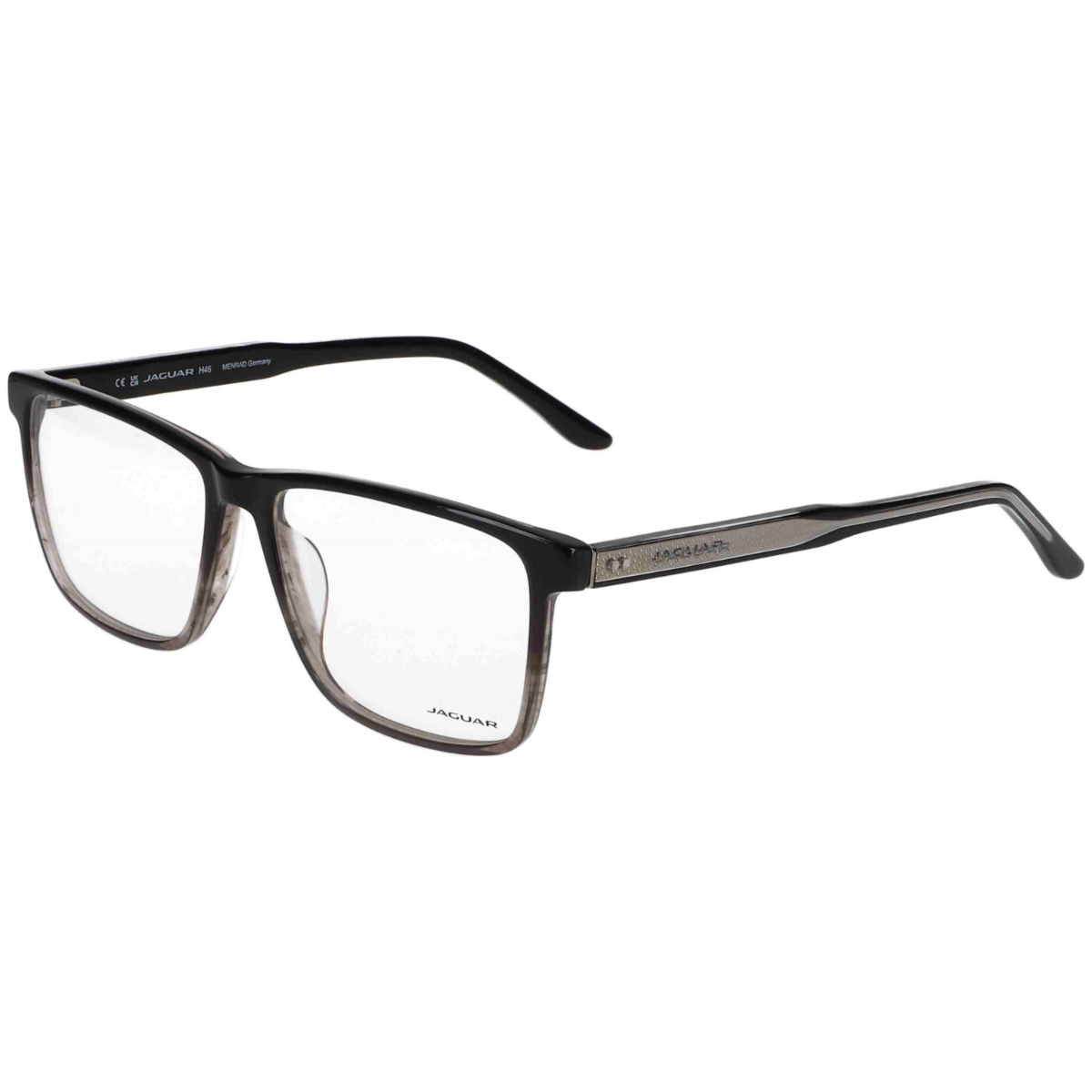 Jaguar Grey Plastic Glasses